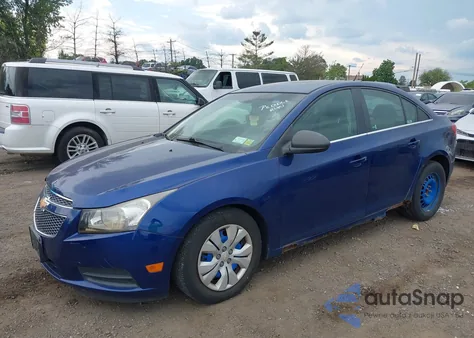 2012 Chevrolet Cruze Ls из США, поврежденный, VIN 1G1PC5SH3C7239942